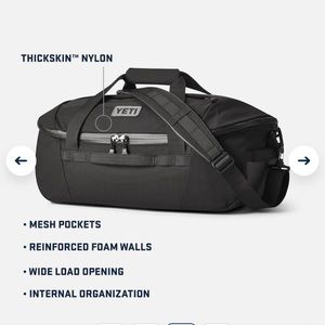 Yeti Crossroads 40L duffle bag